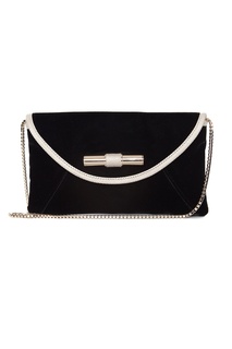 Клатч с золотым кантом Canisa Jimmy Choo