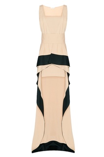 Платье-мини со шлейфом Vionnet