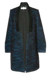 Синее пальто из шерсти Stella Mc Cartney