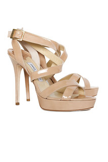 Кожаные босоножки Vamp Jimmy Choo