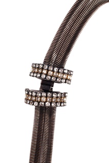 Колье из металла и стекла Erickson Beamon