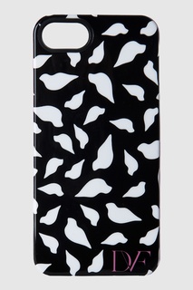 Чехол для iPhone 5 Lips Silhouette Black Diane von Furstenberg