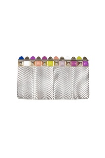 Кожаный клатч Jimmy Choo