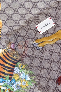 Хлопковый платок Gucci Kids