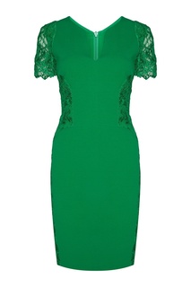 Платье-футляр с кружевом Emilio Pucci