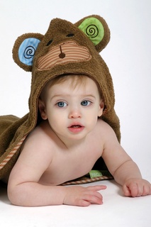 Детское полотенце с декоративным капюшоном Zoocchini