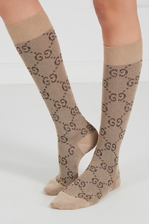 Хлопковые носки с люрексом Gucci