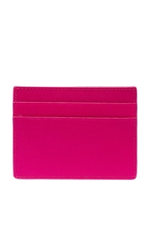 Розовый кожаный кардхолдер Balenciaga