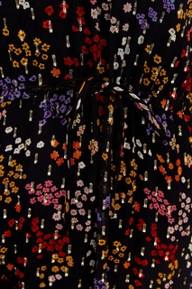 Шелковое платье с мелкими цветами See By Chloé