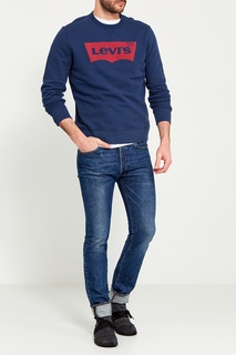 Синий свитшот с логотипом GRAPHIC CREW B Levis®