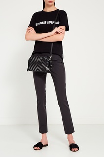 Черная сумка с заклепками Michael Michael Kors