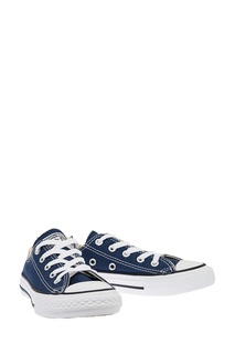 Синие текстильные кеды Converse