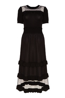 Платье с отделкой RED Valentino