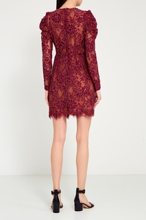 Платье из розового кружева Michael Michael Kors