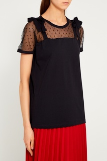 Футболка с декоративными завязками RED Valentino