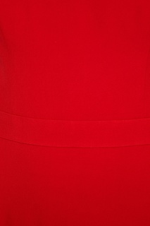 Красное платье с кружевом Alexander Mc Queen