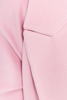 Розовое пальто из шерсти I Am Studio