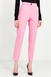 Розовые брюки со стрелками Dolce & Gabbana
