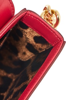 Красная сумка с аппликацией Millennials Dolce & Gabbana