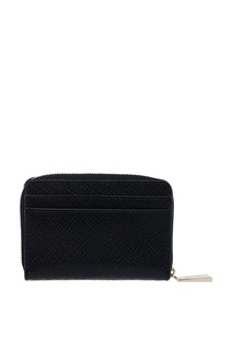 Черная кожаная визитница Money Pieces Michael Kors