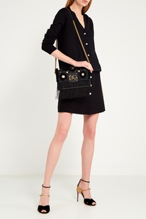 Черная комбинированная сумка DG Millennials Dolce & Gabbana