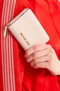 Розовый кошелек-мини Money Pieces Michael Kors