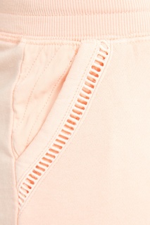 Розовые шорты из хлопкового микса PJ Salvage