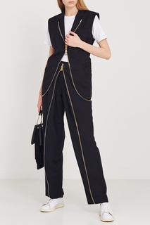 Черные брюки с молнией Alexander Wang