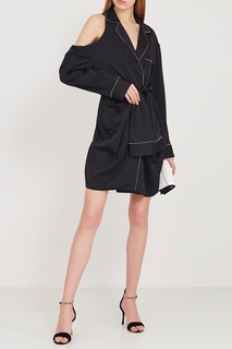 Черное платье в пижамном стиле Alexander Wang