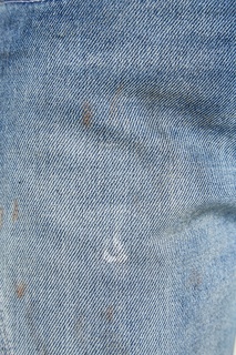 Синие джинсы с состаренным эффектом Mm6 Maison Margiela