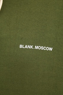 Зеленое худи из хлопка Blank.Moscow