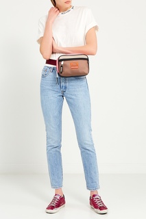 Бежевая текстильная сумка Sport Belt Bag The Marc Jacobs