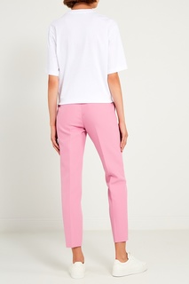 Розовые брюки со стрелками Msgm