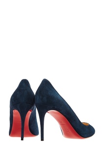 Синие замшевые туфли Eloise 85 Christian Louboutin