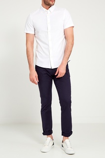 Белая рубашка с короткими рукавами Calvin Klein