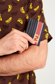 Футляр для карт с полосой Fendi