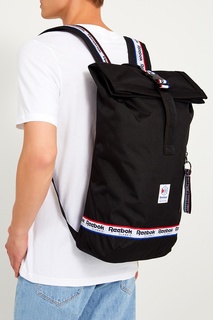 Черный рюкзак с цветной отделкой Reebok
