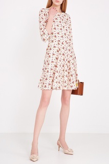 Платье с цветочным принтом Calvin Klein