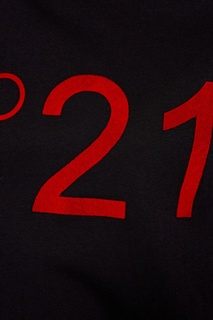 Черная футболка без рукавов No.21