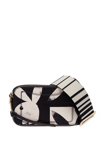 Кожаный клатч с принтом The Marc Jacobs