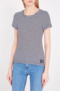 Футболка в тонкую полоску Calvin Klein