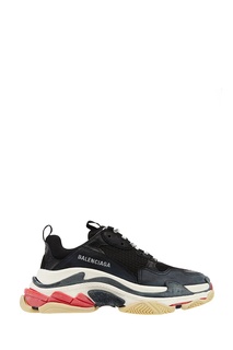 Комбинированные кроссовки Triple S Balenciaga