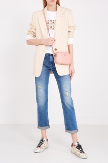 Розовая сумка Crossbody Clutch Coach