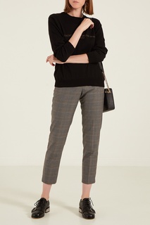 Черная кожаная сумка Crossbodies Michael Michael Kors