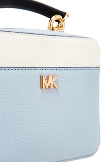 Бело-голубая сумка Crossbodies Michael Michael Kors