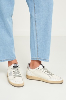 Белые кроссовки с перфорацией Golden Goose Deluxe Brand