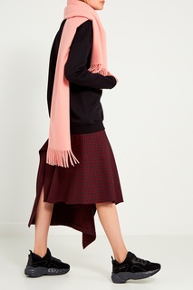 Розовый шерстяной шарф Acne Studios