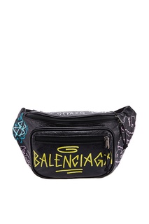 Черная сумка с логотипом Balenciaga