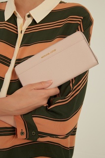 Розовый кошелек Money Pieces Michael Michael Kors
