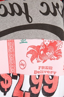 Платье из комбинированного хлопка The Marc Jacobs